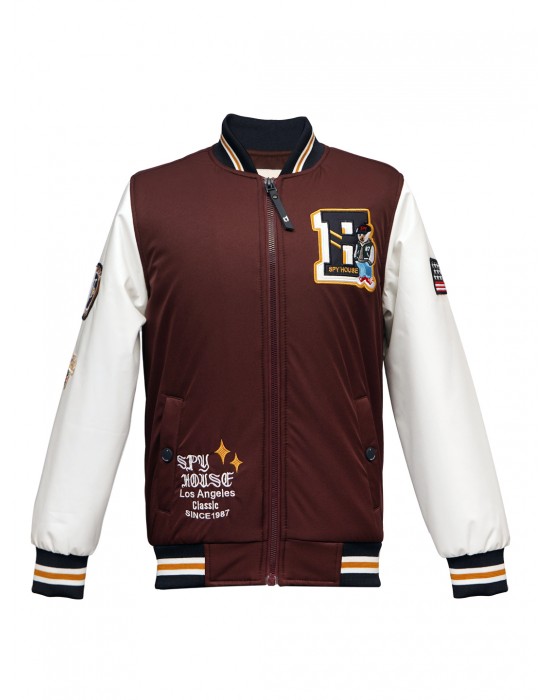Boys Jacket Sporty Urban Wine